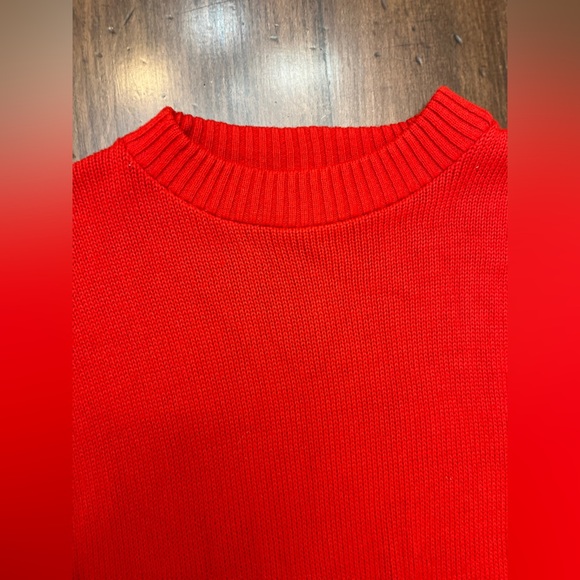 Helly Hansen Vintage Crewneck Sweater Size XL Red Winter Ski Made In USA Hip EUC - Picture 6 of 16